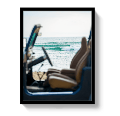 Johnny Vacay Black / 11x14 / Full Bleed CJ Waves