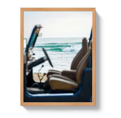 Johnny Vacay Oak / 11x14 / Full Bleed CJ Waves