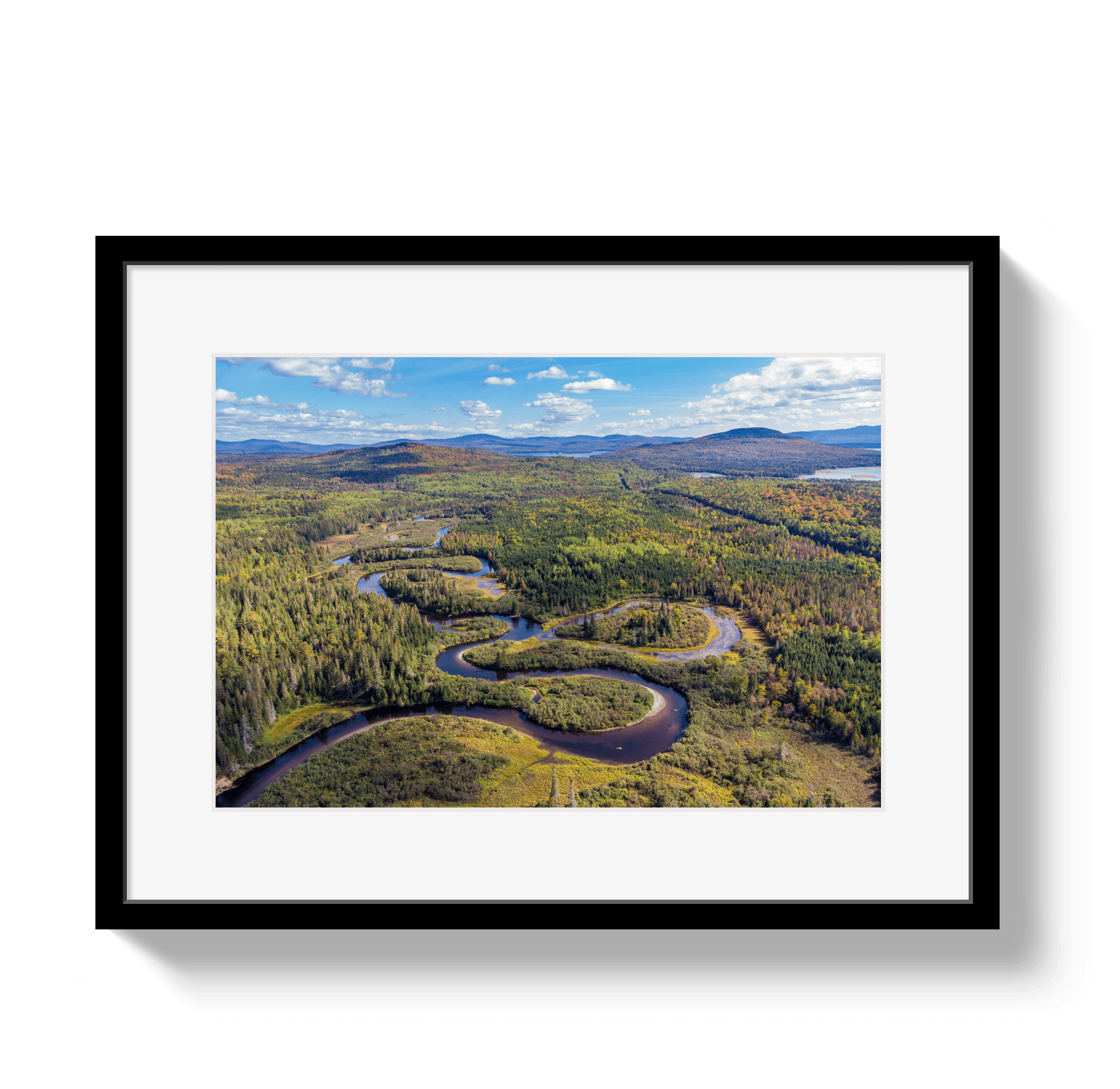 Johnny Vacay Black / 11x14 / Matte Lazy River