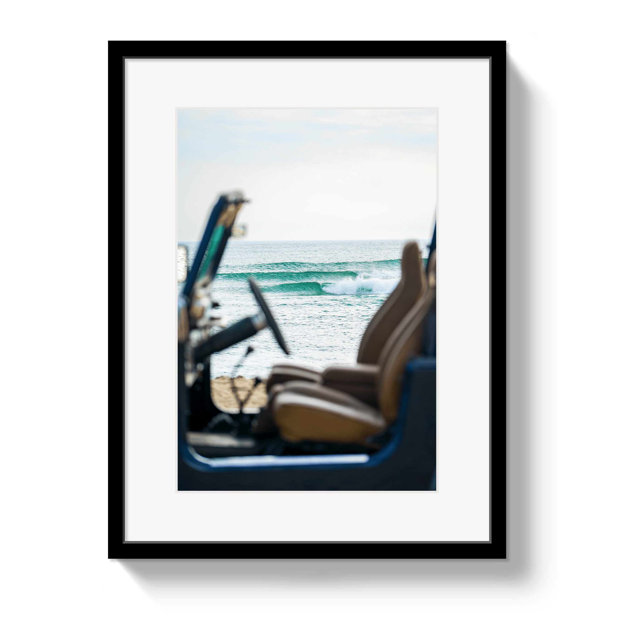 Johnny Vacay Black / 11x14 / Matte CJ Waves
