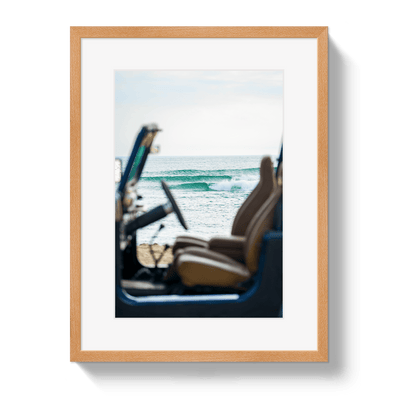 Johnny Vacay Oak / 11x14 / Border CJ Waves