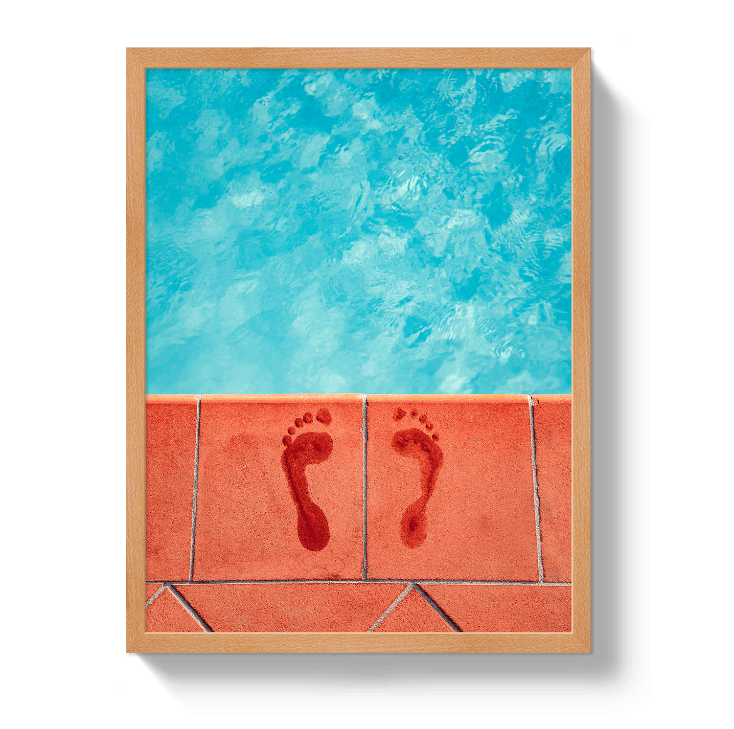 Johnny Vacay Oak / 11x14 / Full Bleed Pool Prints