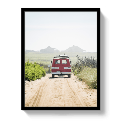 Johnny Vacay Black / 11x14 / Full Bleed Beerun