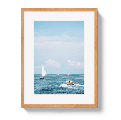 Johnny Vacay Oak / 11x14 / Border Nantucket Rush Hour