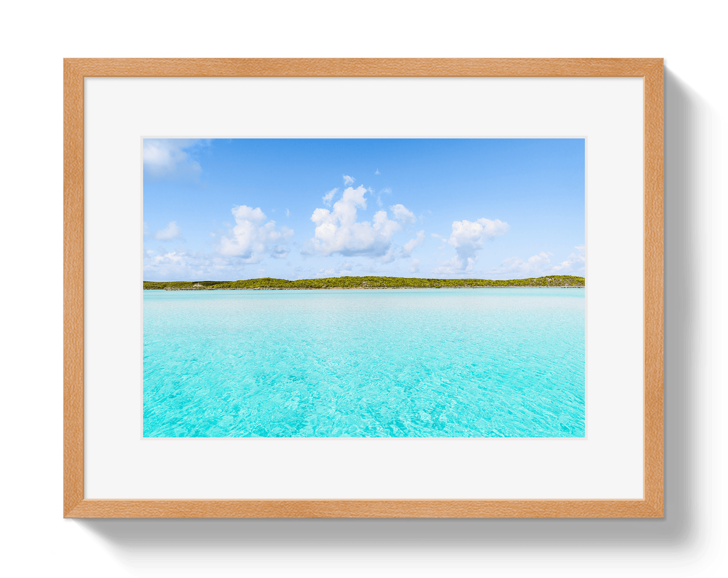 Johnny Vacay Oak / 11x14 / Matte Bahama Blue
