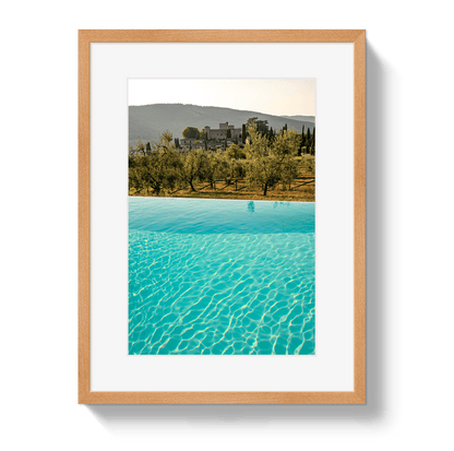 Johnny Vacay Oak / 11x14 / Border Tuscan Dream