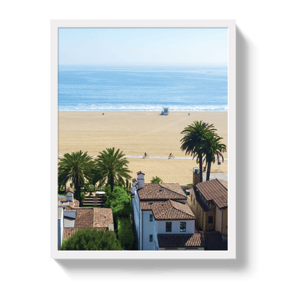 Johnny Vacay White / 11x14 / Full Bleed West Side Ride
