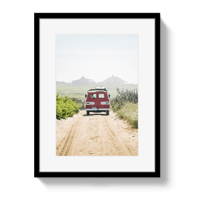 Johnny Vacay Black / 11x14 / Matte Beerun
