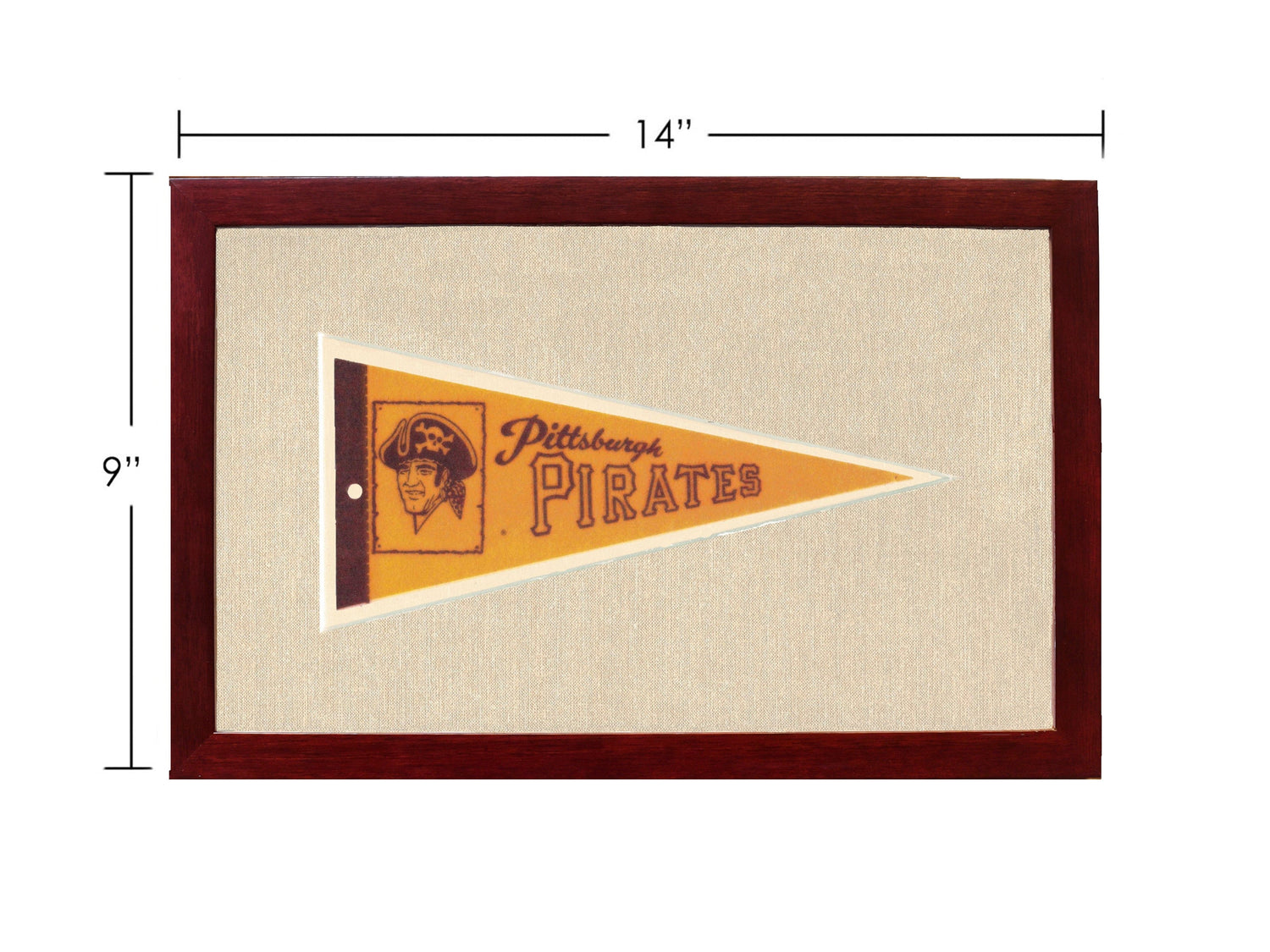 Americana Memories Vintage Pennants and Memorabilia Vintage Pittsburgh Pirates Pennant
