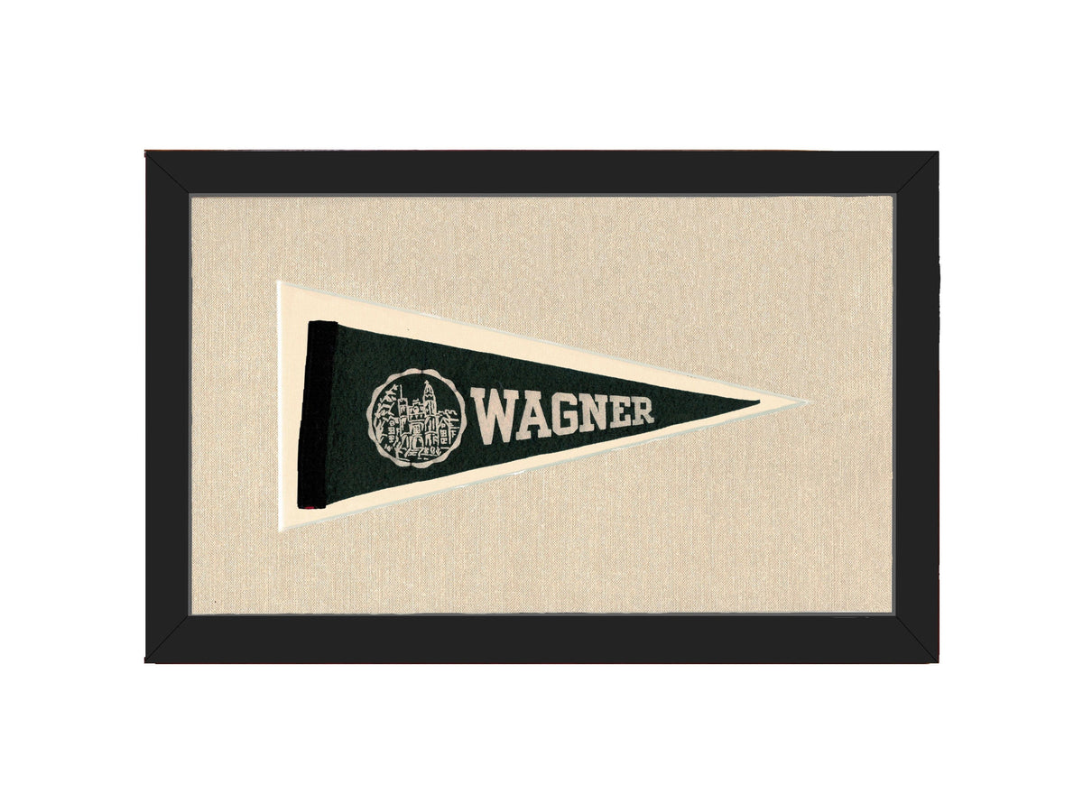 Americana Memories Vintage Pennants and Memorabilia Vintage Wagner College Pennant