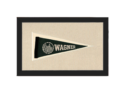 Americana Memories Vintage Pennants and Memorabilia Vintage Wagner College Pennant