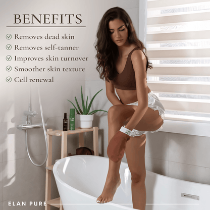 Elan Pure Self-Tanning Products Exfoliator Mitt