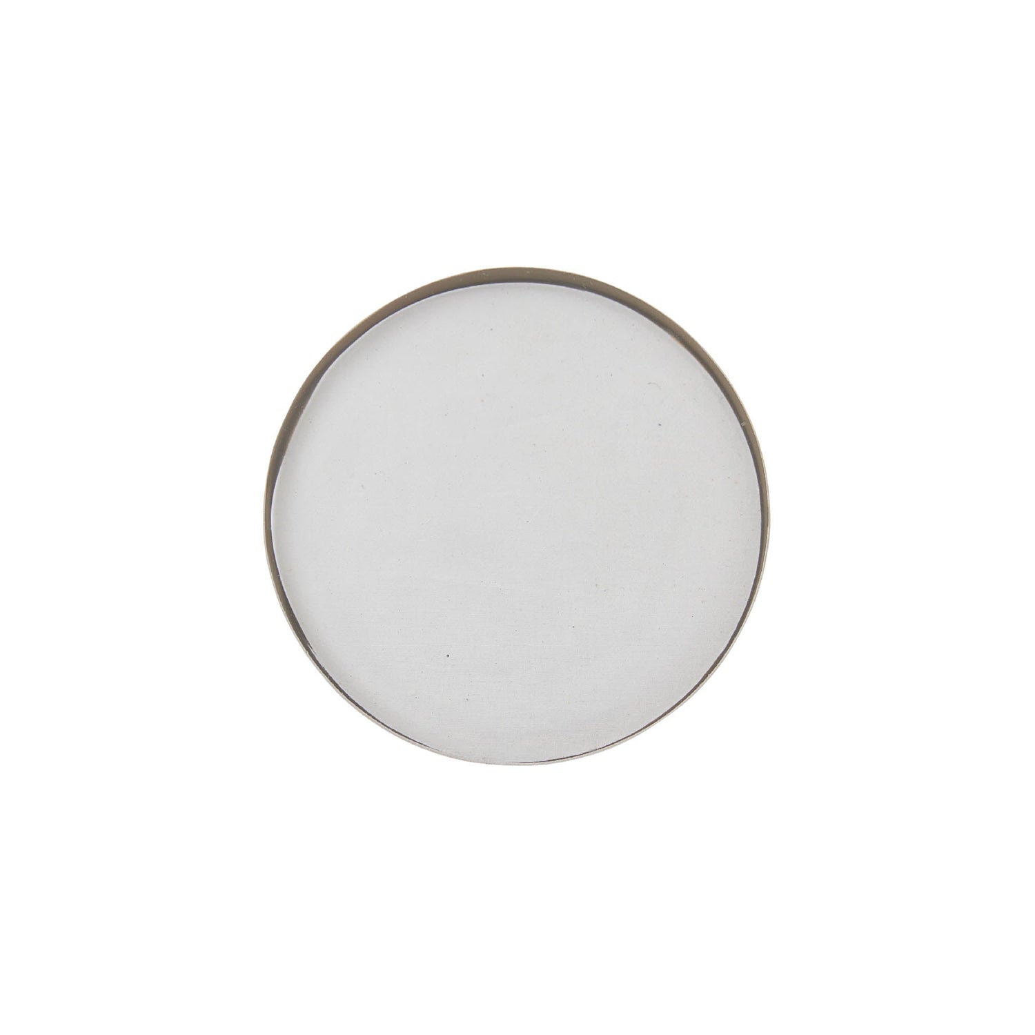 Glass Accent Botanical Candle Plate