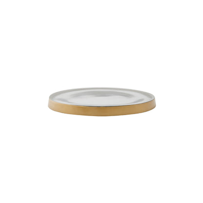 Glass Signature Botanical Candle Plate