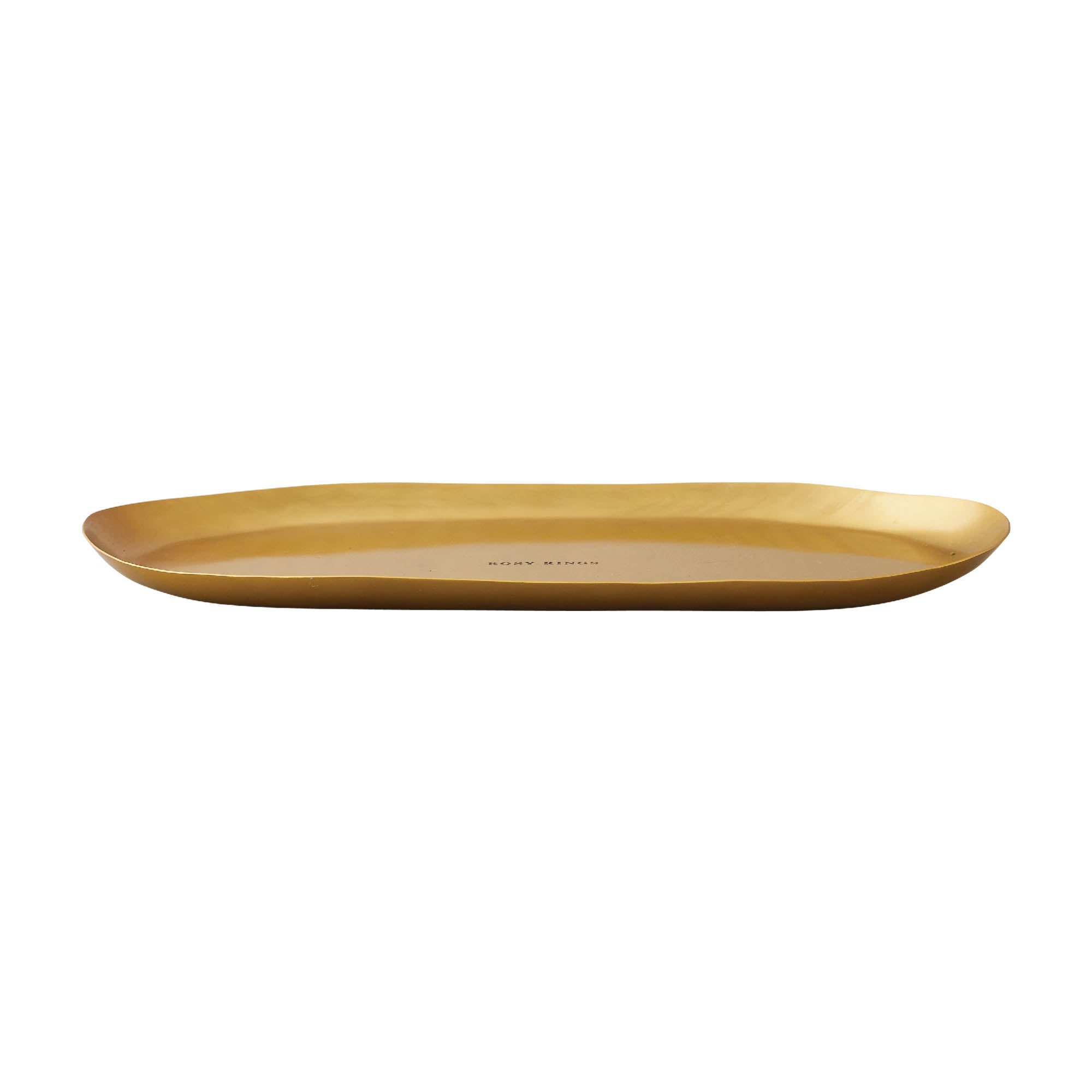 Gold Statement Botanical Candle Plate