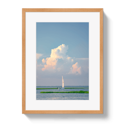 Johnny Vacay Oak / 11x14 / Border Sailing Through A Dream