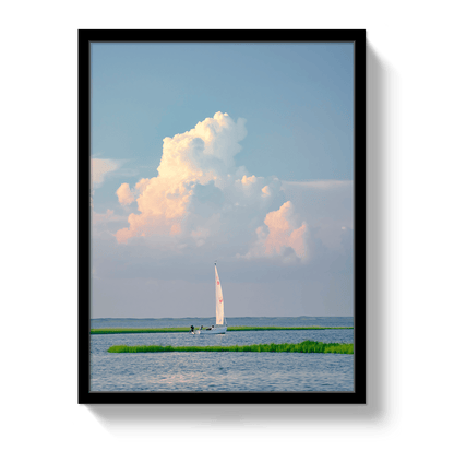 Johnny Vacay Black / 11x14 / Full Bleed Sailing Through A Dream