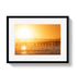 Johnny Vacay Black / 11x14 / Matte Ventura Sunrise