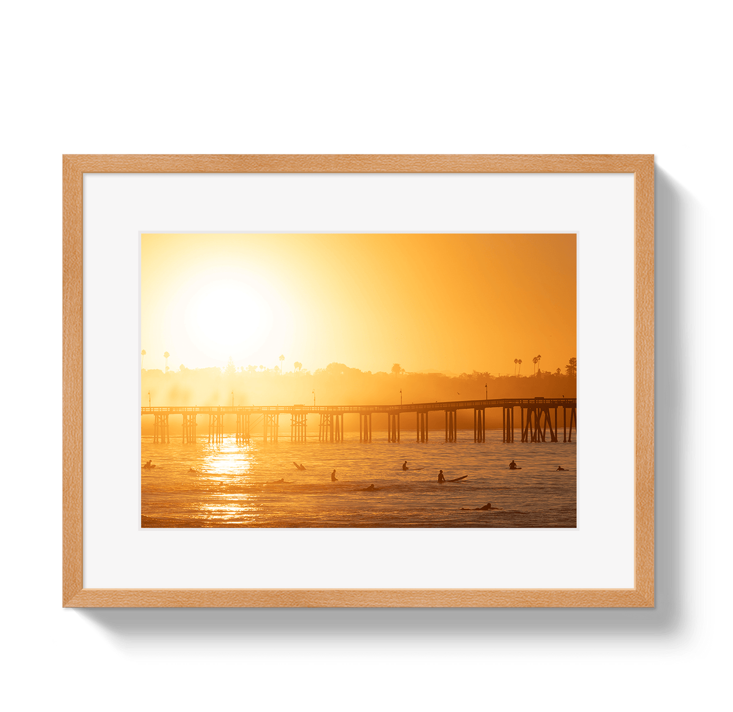 Johnny Vacay Oak / 11x14 / Matte Ventura Sunrise