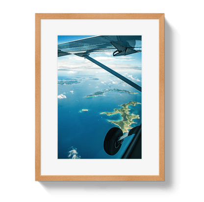 Johnny Vacay Oak / 11x14 / Border View From Heaven
