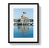 Johnny Vacay Black / 11x14 / Matte Harbor House