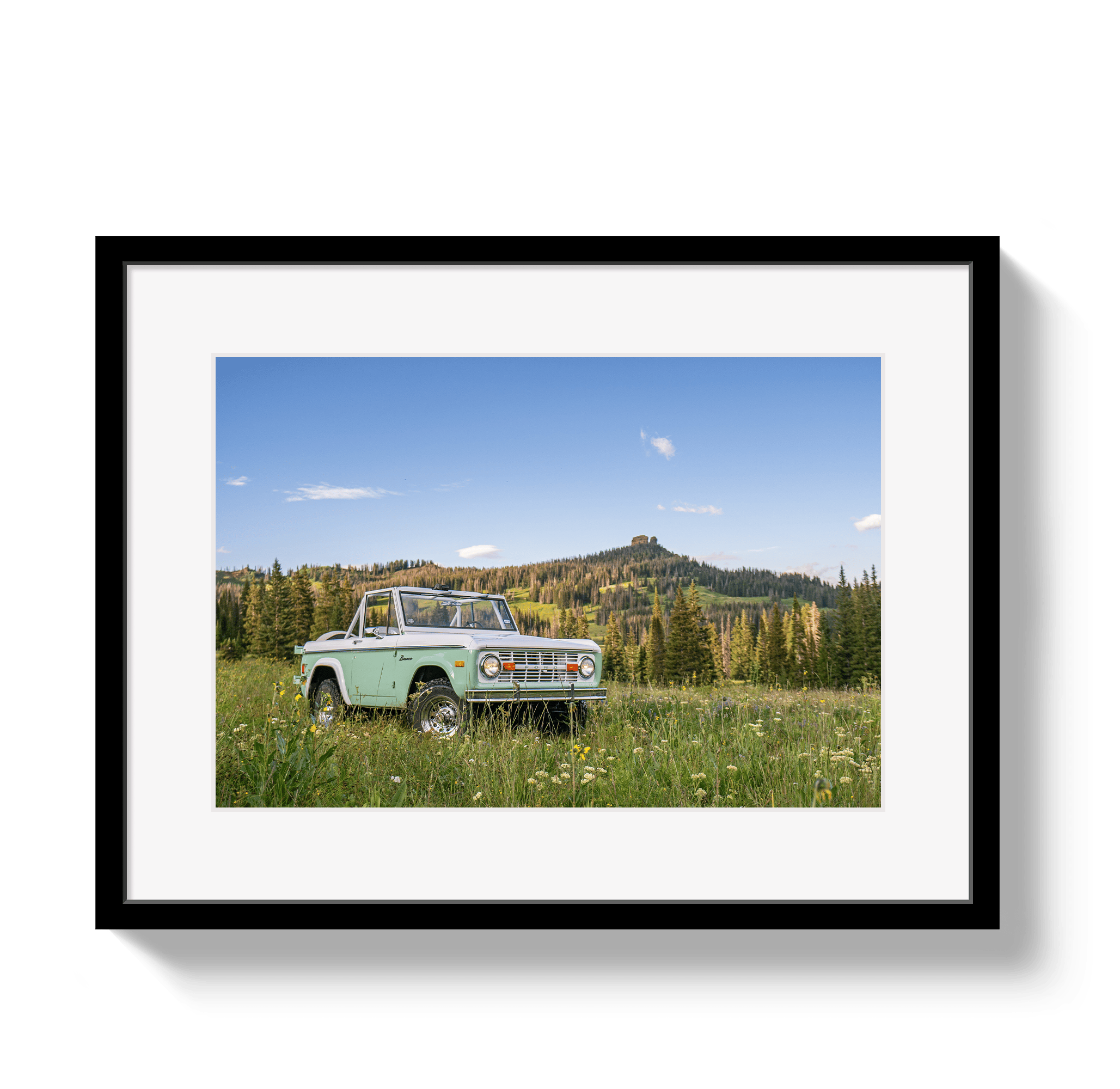 Johnny Vacay Black / 11x14 / Matte Bronco View 2