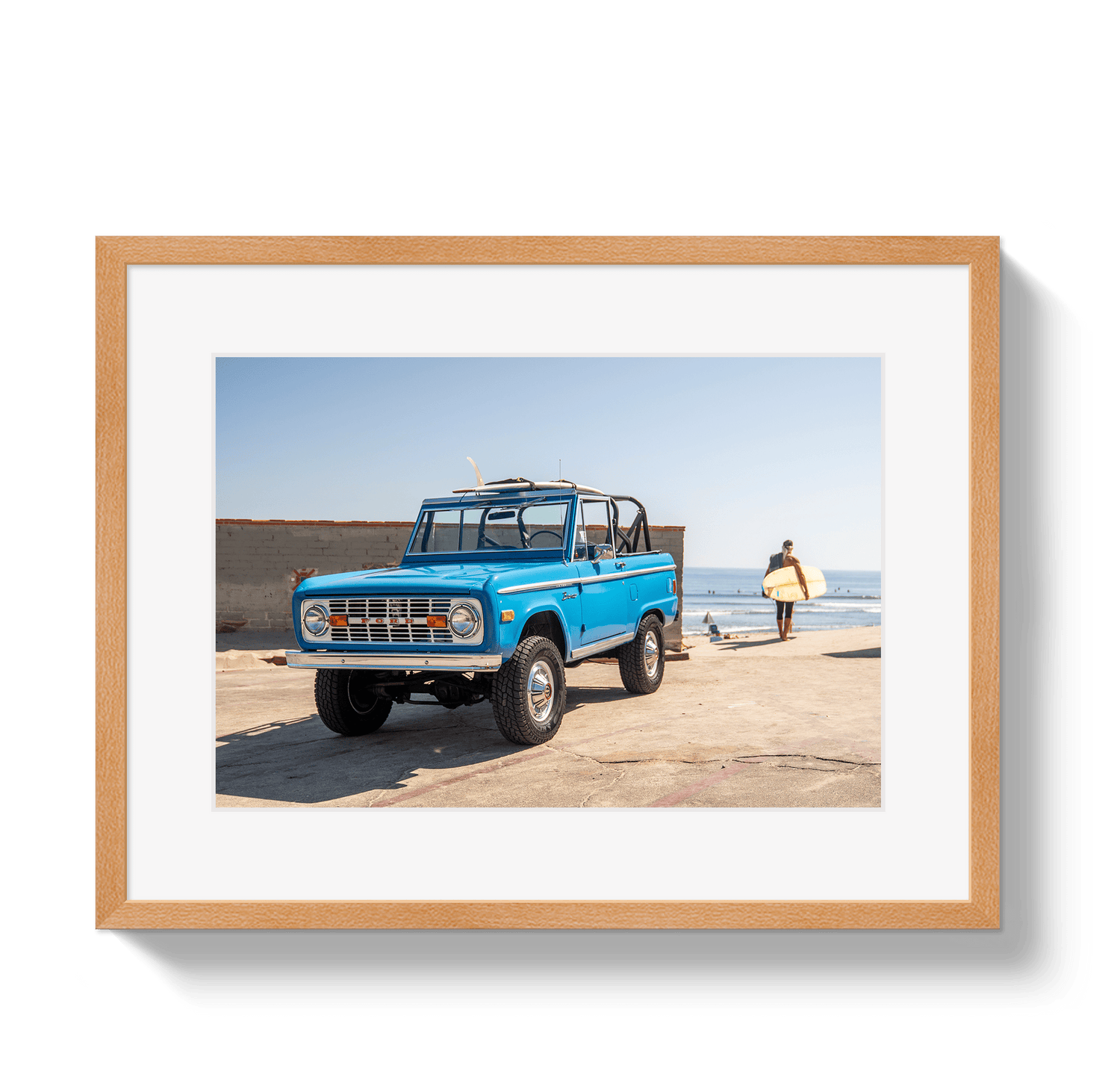 Johnny Vacay Oak / 11x14 / Matte Malibu Bronco 2