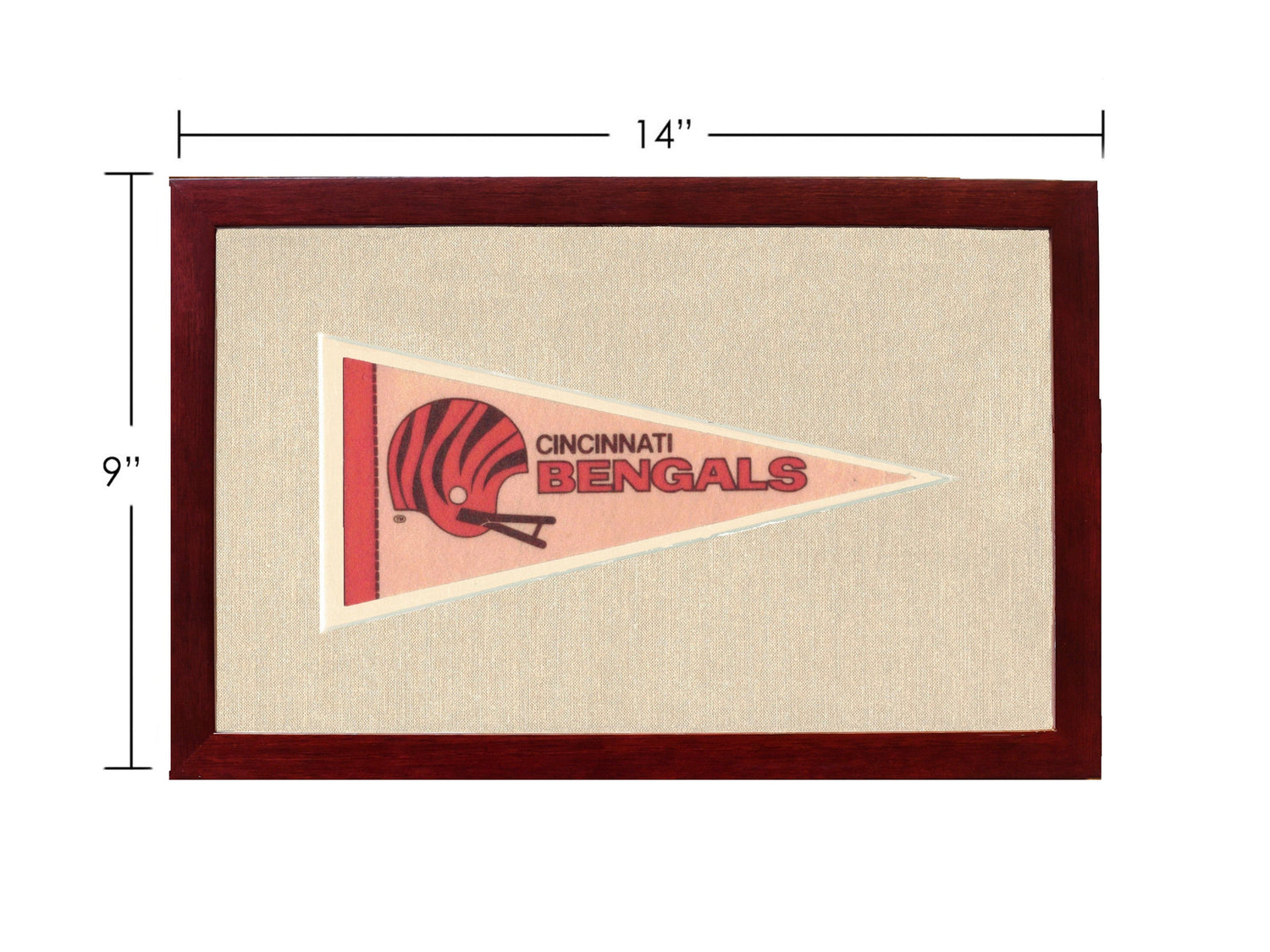 Americana Memories Vintage Pennants and Memorabilia Vintage Cincinnati Bengals Pennant