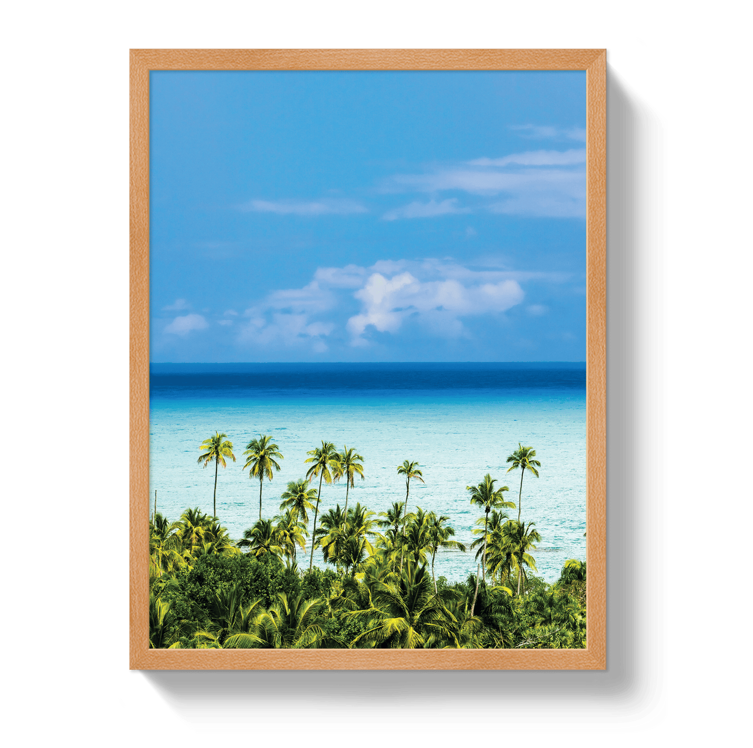 Johnny Vacay Oak / 11x14 / Full Bleed Dominican Dream