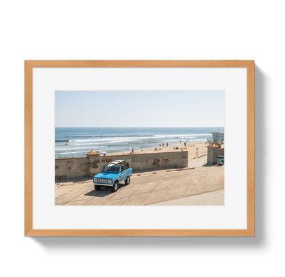 Johnny Vacay Oak / 11x14 / Border Malibu Bronco
