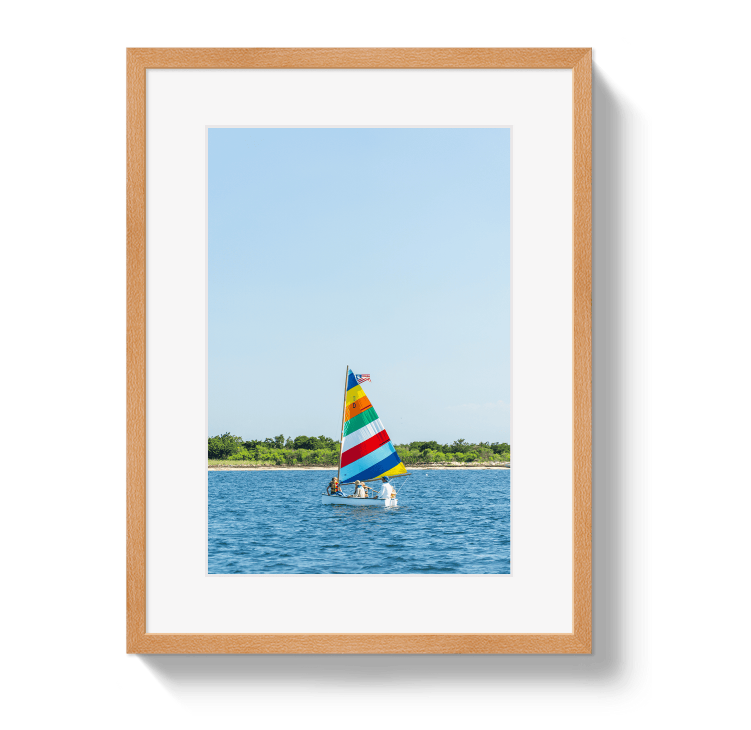 Johnny Vacay Oak / 11x14 / Matte Family Sail