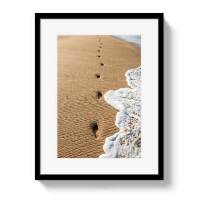 Johnny Vacay Black / 11x14 / Border Barefoot Dreams