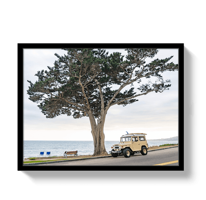 Johnny Vacay Black / 11x14 / Full Bleed Central Coast FJ