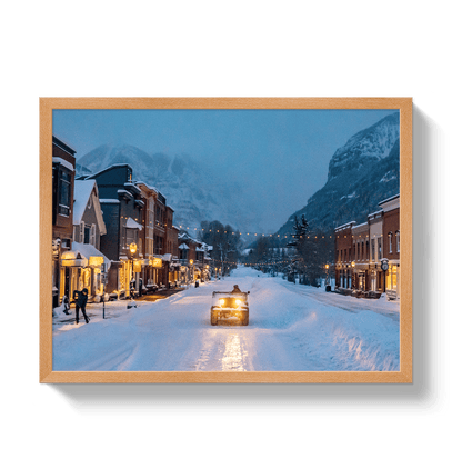 Johnny Vacay Oak / 11x14 / Full Bleed Telluride Ride