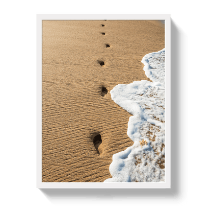 Johnny Vacay White / 11x14 / Full Bleed Barefoot Dreams