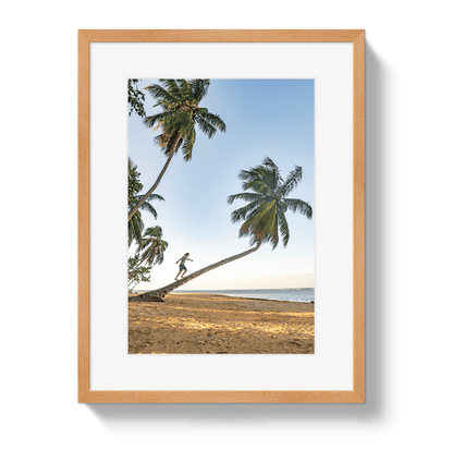 Johnny Vacay Oak / 11x14 / Border Palm Walk