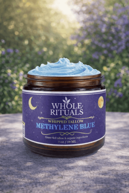Methylene Blue Infused Tallow Balm - Whipped