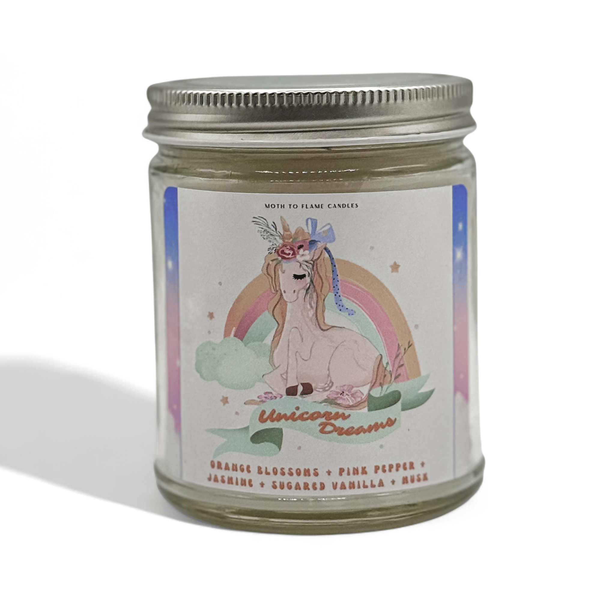 Moth to Flame Candles 7 oz Unicorn Dreams – 7 oz Candle