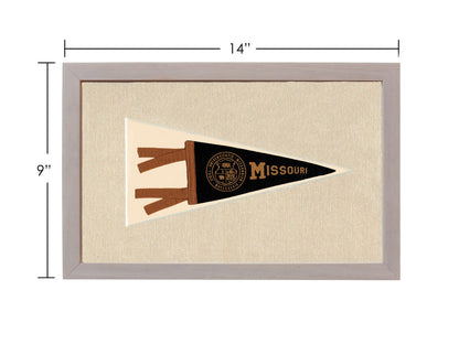 Americana Memories Vintage Pennants and Memorabilia Vintage University of Missouri Pennant