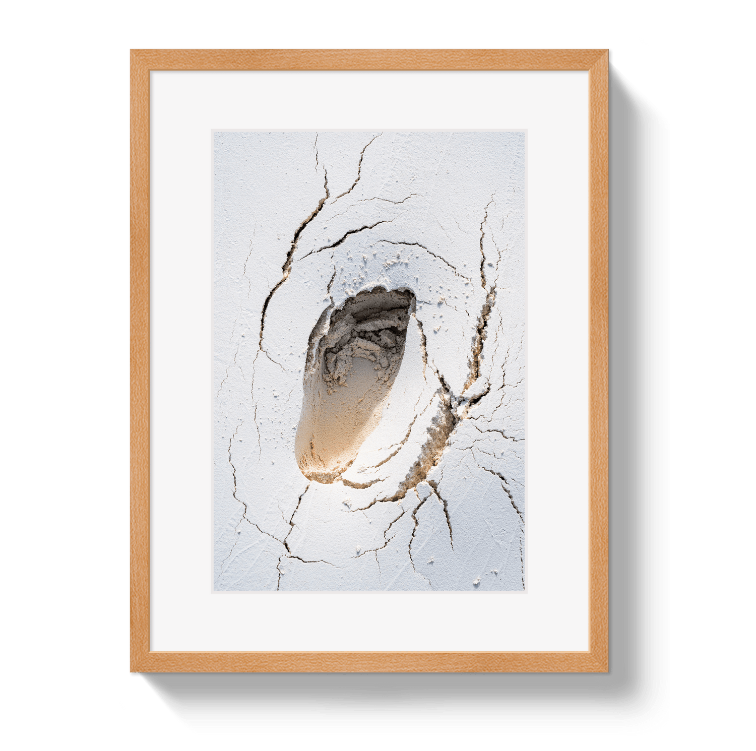 Johnny Vacay Oak / 11x14 / Matte Bahama Footprint