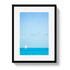 Johnny Vacay Black / 11x14 / Matte Bahama Breeze