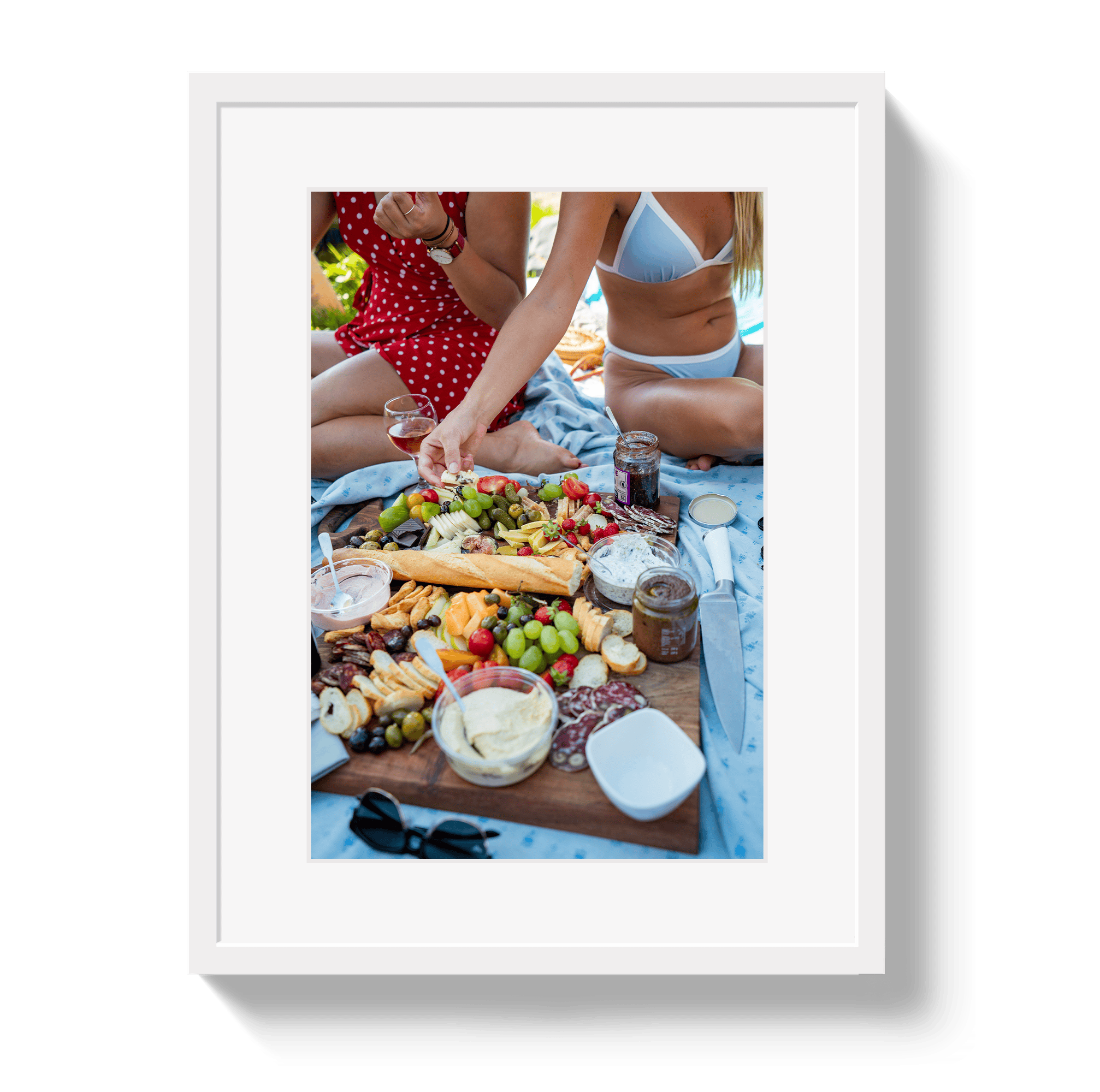 Johnny Vacay White / 11x14 / Matte Charcuterie Dreams