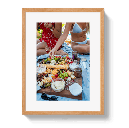 Johnny Vacay Oak / 11x14 / Border Charcuterie Dreams