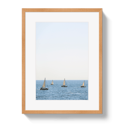Johnny Vacay Oak / 11x14 / Border French Sails