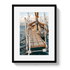 Johnny Vacay Black / 11x14 / Matte Welcome Aboard