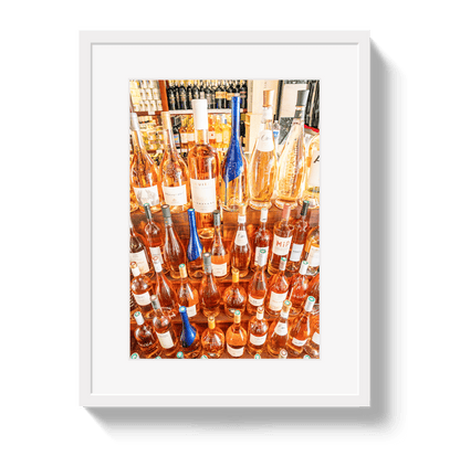 Johnny Vacay White / 11x14 / Border Rose All Day