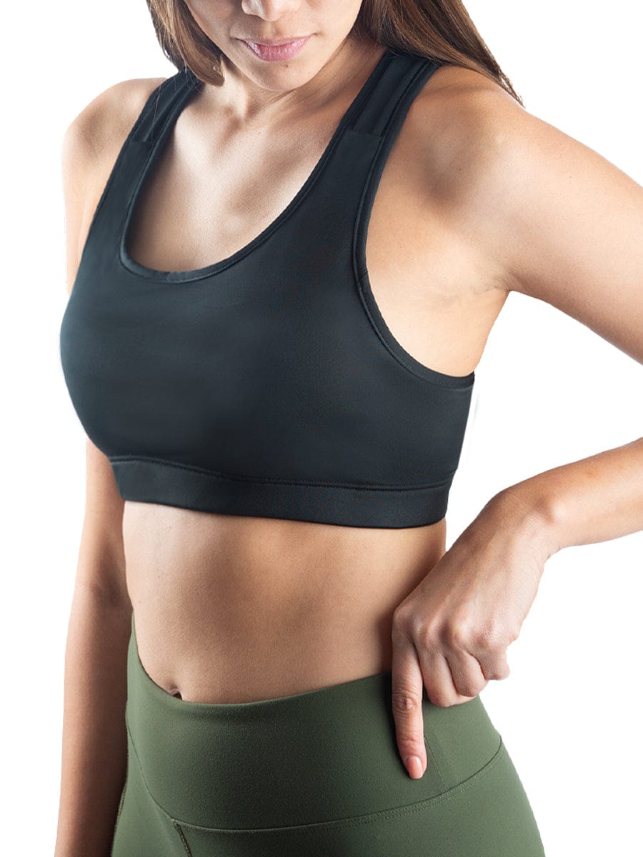 WSI Sportswear Sports Bras S / Black Activloops™  2-in-1 ProWikMax™ Sports Bra