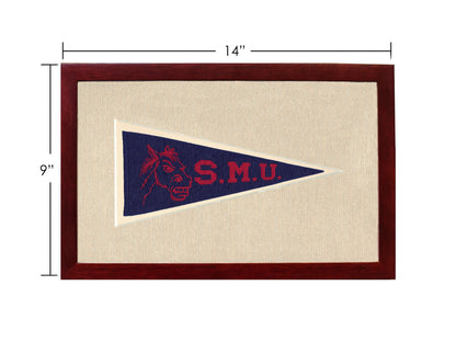 Vintage Southern Methodist University Pennant