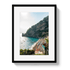 Johnny Vacay Black / 11x14 / Matte Italian Coast