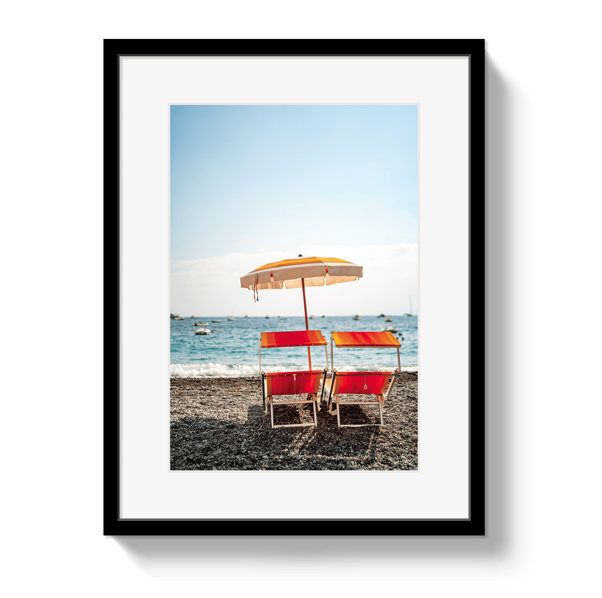 Johnny Vacay Black / 11x14 / Matte La Dolce Vita